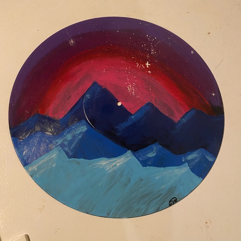 Vinyl record art